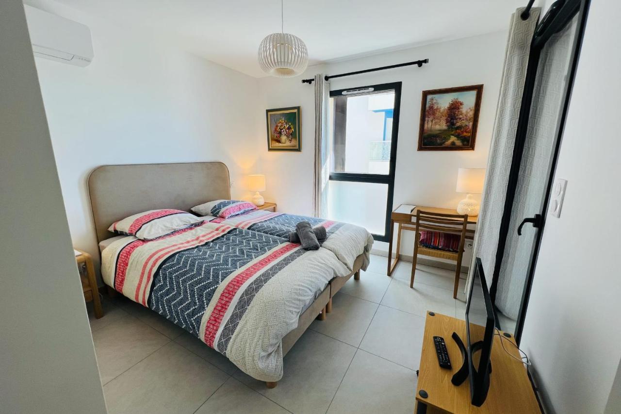 Villa Marie 1 - Superbe Appartement Climatise 2 Chambres Vue Mer 르그로뒤후아 외부 사진