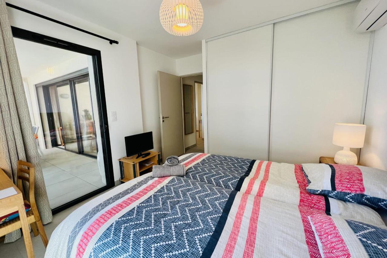 Villa Marie 1 - Superbe Appartement Climatise 2 Chambres Vue Mer 르그로뒤후아 외부 사진